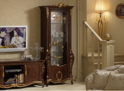 Classic Wardrobe Bookcase Bookshelf Display case Glass cabinet