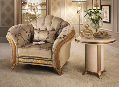 Classic r Armchair TV Sofa 1 Seater Couch Designer Textile Upholstery new