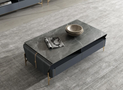 Coffee table sideboard 2-piece living room table lowboard furniture wall units