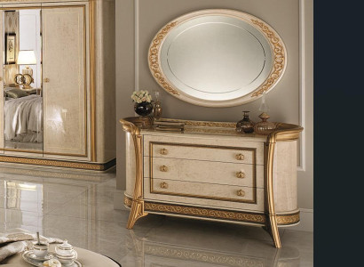 Chest of drawers Sideboard Chests of drawers Sideboards 3 drawers tall cabinet Wardrobe Wood new