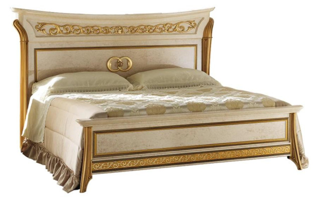 Bed Design Luxury Double Hotel Beds Sleep Room 180x200 arredoclassic Furniture