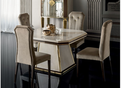 Luxury Furniture Dining table Table Dining room Living room Wood Design Tables 120/160cm new