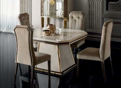 Luxury Furniture Dining table Table Dining room Living room Wood Design Tables 120/160cm new