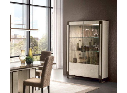 Display case 2 door Wardrobe Showcases Living room Cabinets Design Wardrobe Furniture Glass new