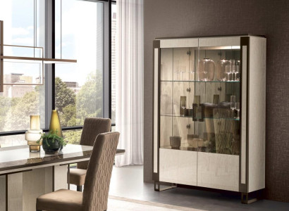 Display case 2 door Wardrobe Showcases Living room Cabinets Design Wardrobe Furniture Glass new