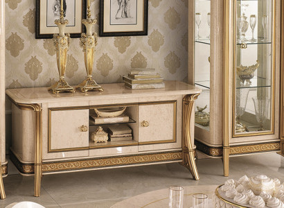 Design Shelves TV-cabinet Sideboard Television Wall Low Board Luxury Wardrobe Chest of drawers Shelf