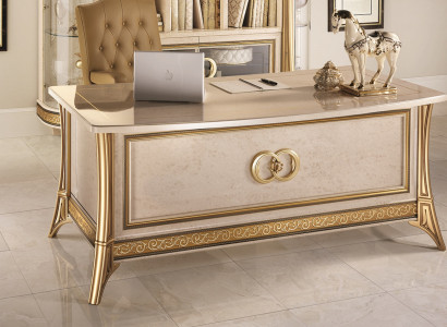 Luxury Desk Table Office Office Antique Style Rococo Baroque Desks new
