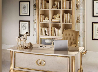 Desk Table Office Office Designer Furniture Baroque Rococo Art Nouveau