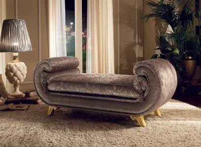 Chaise Longues Lounger Luxury Sofa Armchair Classic Baroque Rococo Art Nouveau