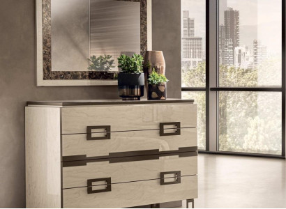 Set Chest of drawers Mirror Wood Chests of drawers Dresser Cabinet Design Modern Group Furniture