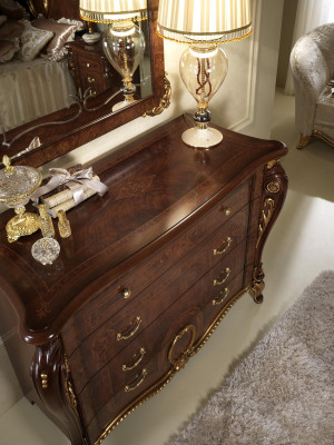 Design Chest of drawers Wardrobe Luxury Chests of drawers Shelves Console Furniture Sideboard Antique Style