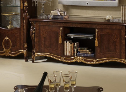 TV-cabinet Design Sideboard Television Wall High Gloss Low Luxury Chest of drawers Wardrobe new Board