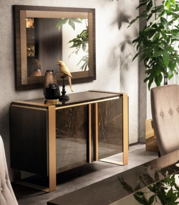 Furniture Stil Classic r 2-piece set Chest of drawers with Mirror Luxury Italian Furniture