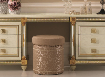 Design Stool Pouf Bedroom Designer Round Upholstery Stool Seat Furniture new