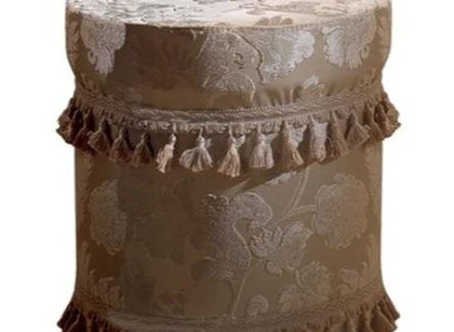 Design Stool Design Upholstery Footstool Ottoman Seat Textile Chaise Lounge Pufa