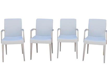 Modern Dining room Chairs Group Armchair Suite Chair Armrest 4x Immediately new