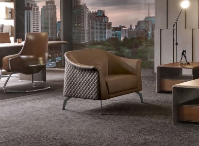 Armchair Leather TV Couch 1 Seater Sofa Relax Luxury Upholstery Single Seater