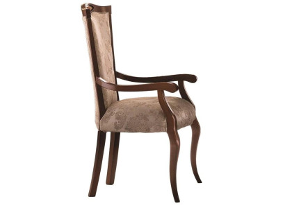Chair Braun Design Living room Dining room Wood Chairs Upholstery with armrest