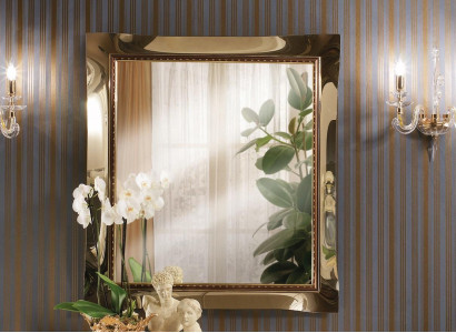 Classic r Wall mirror Wooden Frame Mirror Furniture Hanging Mirror Glass Frame Wall