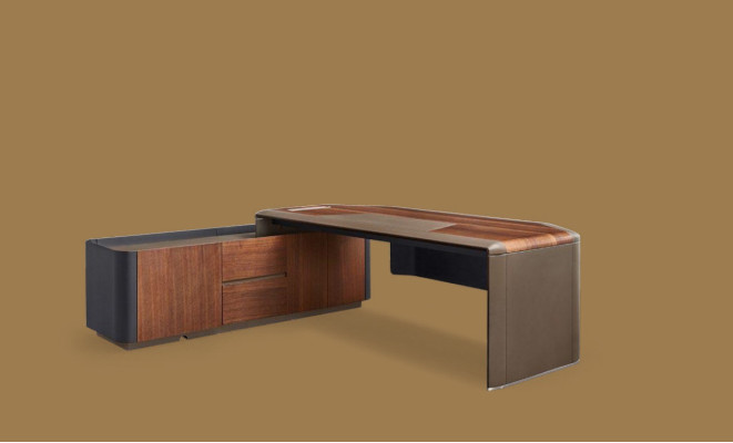 Desk Design Office Furniture Furnishings Table Chef Boss Corner Tables