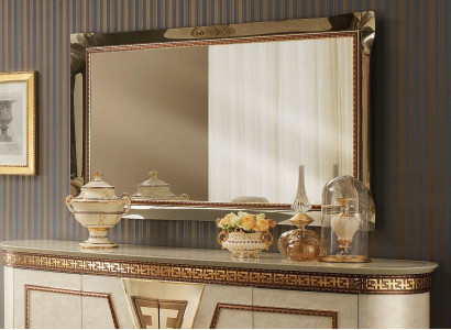 Mirror Wall mirror Hallway mirror Bathroom Hallway Wood Wall Decoration Mirror Baroque