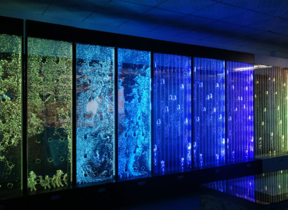 Wall Panel Water Bubbles LED Water Wall Decorative Designer Water Wall