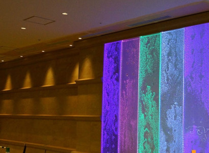 Wall Panel LED Water Wall Water Walls Modern Water Bubbles Decorative Wall