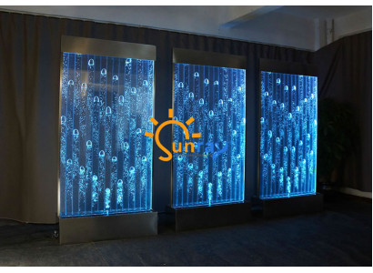 Wall panel partition water walls wall LED water wall design