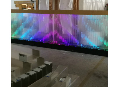 Wall Panel LED Water Wall Water Walls Water Bubbles Modern Decorative Wall