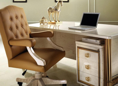 Luxury Office Armchair Chair Upholstery Chairs Designer Furniture Office Chef Swivel