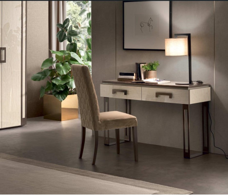 Designer Desk Chair Office Set Italian Furniture Secretary Armchair 2-piece.