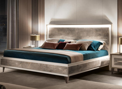 Upholstered bed 180x200 Double bed Hotel Bed Bedroom Beds arredoclassic