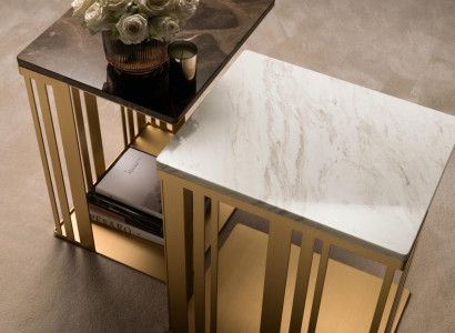 Living room Coffee table Elegant Luxury Design Side tables Table arredoclassic