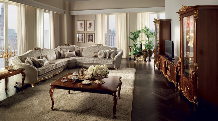 Coffee table Noble Design Living room Baroque Rococo Sofa Couch Tables