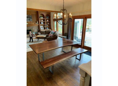 Design Table Stool Dining table Kitchen table Living room Tables Benches Solid Real wood
