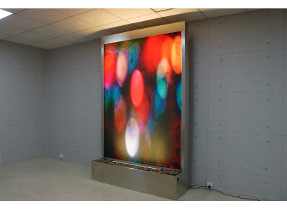 Water Wall Water Wall column base cabinet Ragal Display case water walls