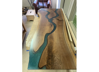 Dining table River Table Real Wood Decorative River Table Solid Epoxy resin Tables
