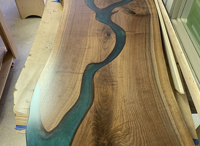 Dining table River Table Real Wood Decorative River Table Solid Epoxy resin Tables