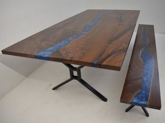 Design Table Stool Dining table Kitchen Table Tables Benches Solid Real wood Living room