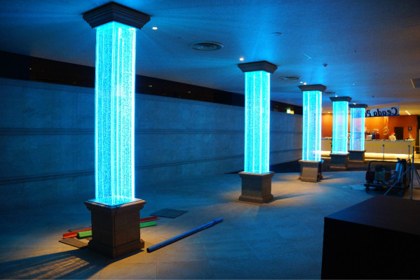 Designer 270cm water column xxl water columns bar local water wall