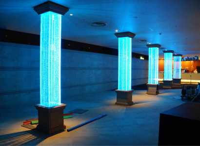 Designer 270cm water column xxl water columns bar local water wall