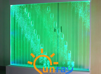 Modern Partition Water Walls LED Water Wall Illuminated Decorative Wall