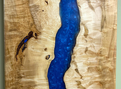 Tables Dining table Design Table Modern Sea Ocean River Furniture 200x90 Epoxy Resin