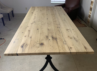 Real Wood Epoxy resin Dining table River Table 260x90 new Tables Solid