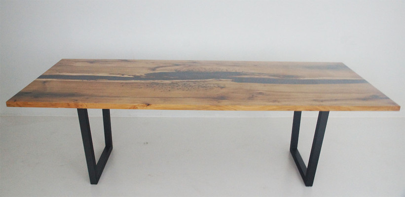 Coffee table River Table Real Wood River Table Epoxy resin Solid Tables