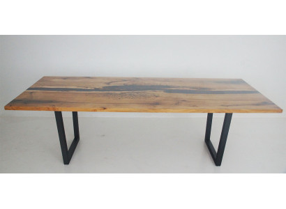 Dining table Wood Tables Living Dining Room Table 220x90 Solid wood dining tables