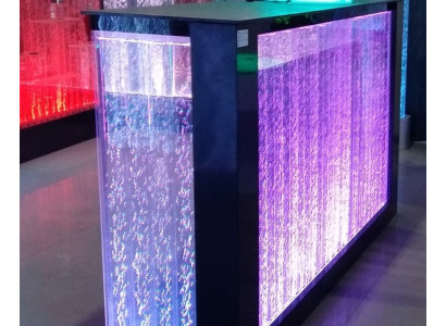 Table Bar Water Wall Bar Counter Illuminated Bar Table Bar Counter Led Shelf