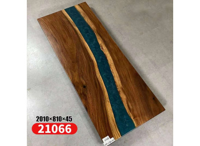 Dining table Table Epoxy resin new Tables 201x81 River table Real Wood