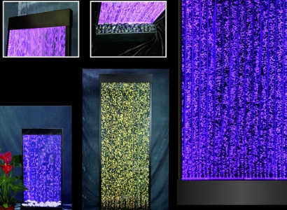 Partition Shelf Wardrobe Water Wall Column Walls LED 200x220