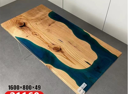 River Tables Dining table Design Table Modern Furniture 160x80 Epoxy Resin